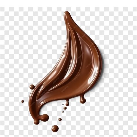 Premium PSD | Chocolate on transparency background psd