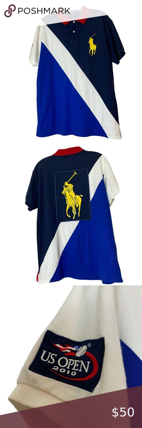 Polo Ralph Lauren Big Pony US Open 2010 Striped Multicolored Polo