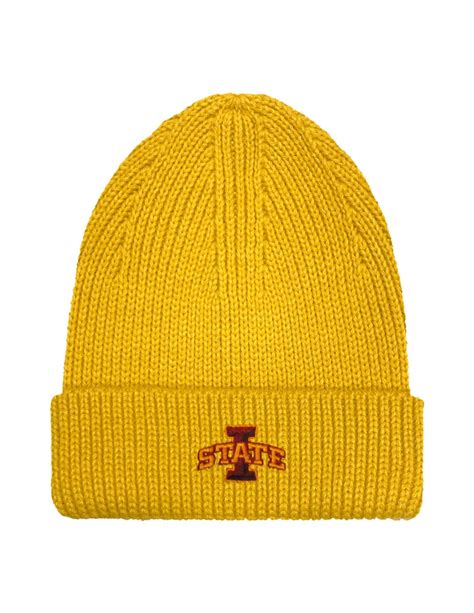 Isu The Champ Letter Beanie Barefoot Campus Outfitter