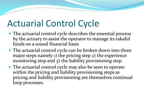 Ppt Operational And Actuarial Aspects Of Takaful Powerpoint