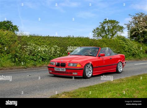 1998 90s Nineties Red Bmw 323i Auto Saloon Car Petrol 2494 Cc 25 L 2