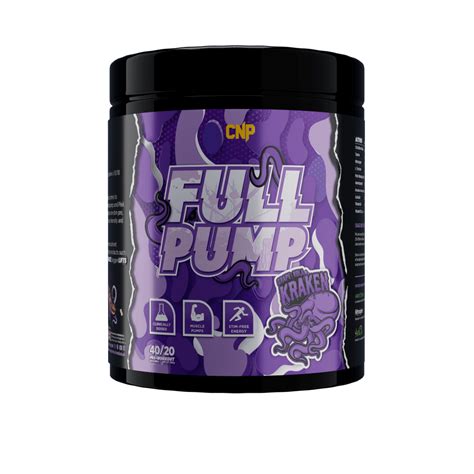 Cnp Full Pump Stimulant Free Pre Workout 40 Servings 300g