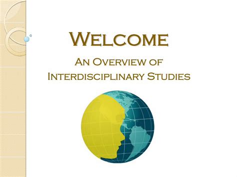 Pdf An Overview Of Interdisciplinary Studies At University