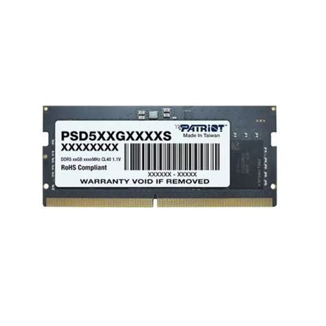 Memoria Ram Patriot Memory Psd G S Ddr Ddr Sdram Gb Cl