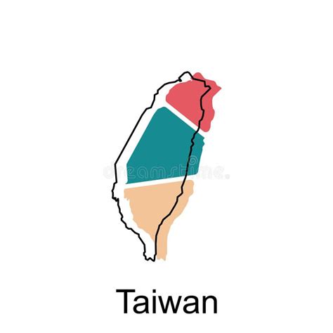 Taiwan Map Logo Stock Illustrations 215 Taiwan Map Logo Stock