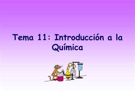 Introducción a la Química