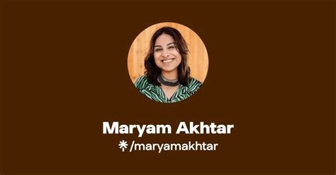 Maryam Akhtar Instagram Facebook Linktree