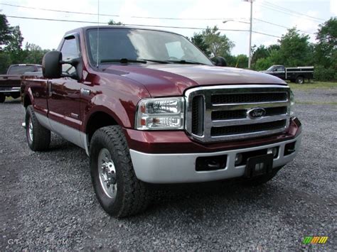 Dark Toreador Red Metallic Ford F Super Duty Xlt Regular Cab