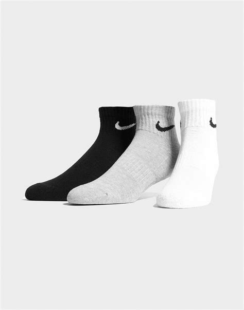 Nike 3 Pack Calze Sportive In Bianco Jd Sports