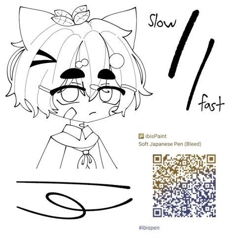 Ibis Paint X Qr Code Brush Nh T K Ngh Thu T Ngh Thu T K Thu T S