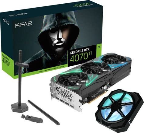 KFA2 GeForce RTX 4070 Ti SG 1 Click OC 12G GDDR6X 47IOM7MD6MSK Placa