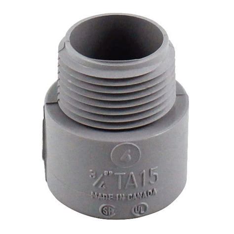 IPEX 77022 TA15 75 Terminal Male Adapter