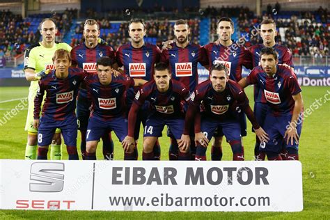 Eibar Team Group Lineup Eibar Editorial Stock Photo - Stock Image | Shutterstock