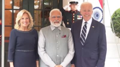 PM Modi US Visit Latest News PM Modi Meets US President Joe Biden And