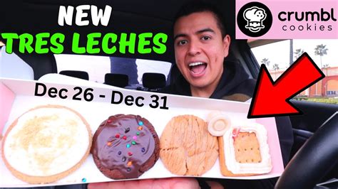 Crumbl Cookies Review Tres Leches Vanilla Oreo Galaxy Brownie