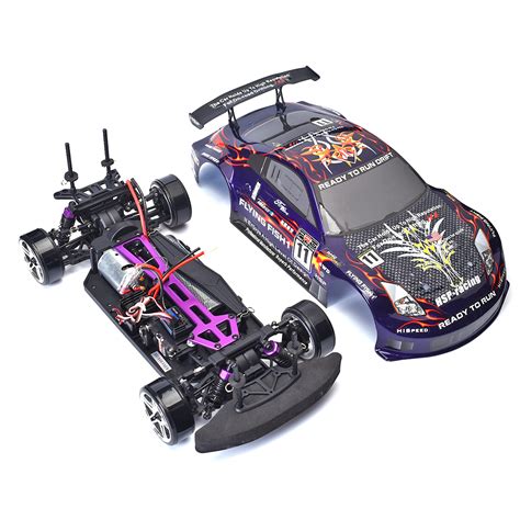 High Speed Rc Drift Car 4wd 1:10 Electric Flying Fish Drifting on-road ...