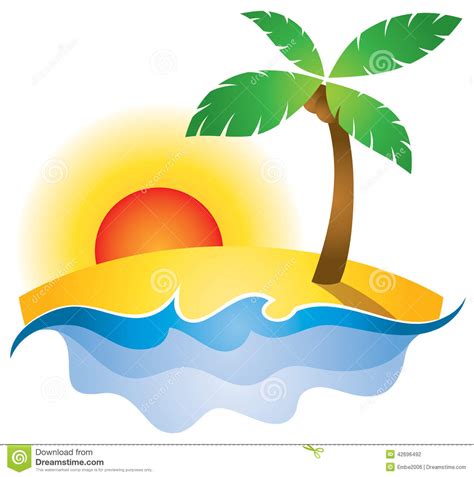 Beach Sunset Clipart | Free download on ClipArtMag