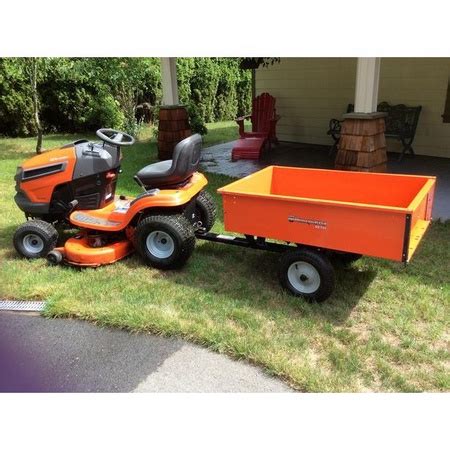 Husqvarna Trailer 275 For Husqvarna tractor TS138 / GARDEN TRACTORS ...