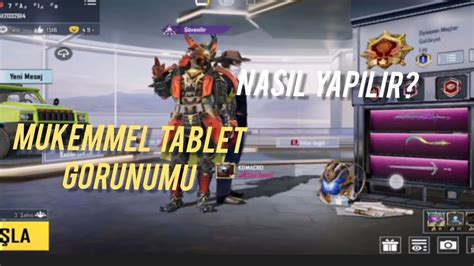 PUBG MOBİL TABLET MODU NASIL YAPILIR YouTube