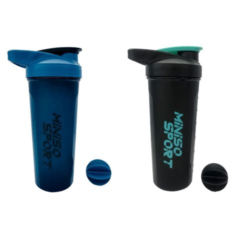 Jual Miniso Botol Minum Sports Shaker Bottle Ml Shopee Indonesia