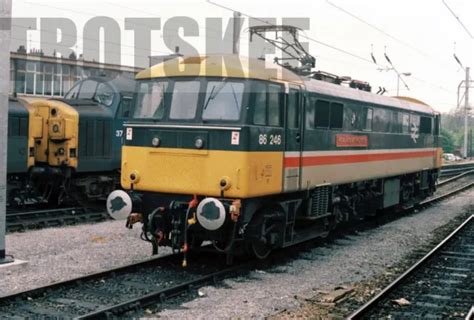 35mm Colour Negative British Railways Electric Locomotive Class 86 86246 C1986 £4 98 Picclick Uk