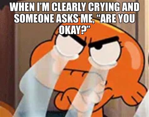 Darwin crying meme : r/gumball