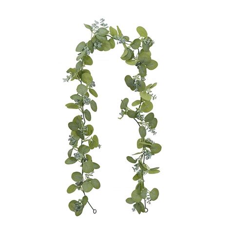 Pcs Vine Simulation Plant Simulation Eucalyptus Vine Strip With