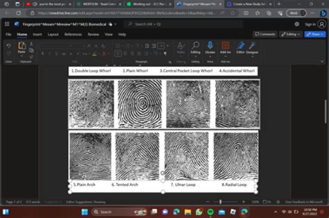 Biomedical Fingerprint Exam Review Flashcards Quizlet