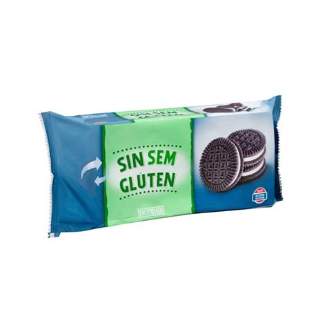 Galletas De Cacao Sin Gluten Rellenas De Crema Hacendado