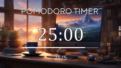 Pomodoro Timer Calming Piano Frequency For Relaxing Studying