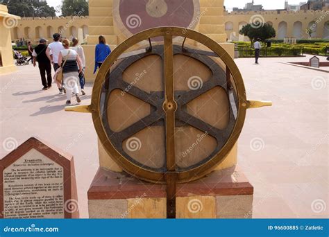 famous observatory jantar mantar  jaipur editorial image image