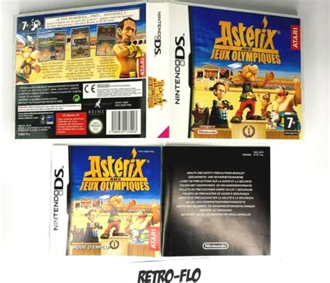 Ast Rix Aux Jeux Olympiques Boite Notice Nintendo Ds Sans Jeu