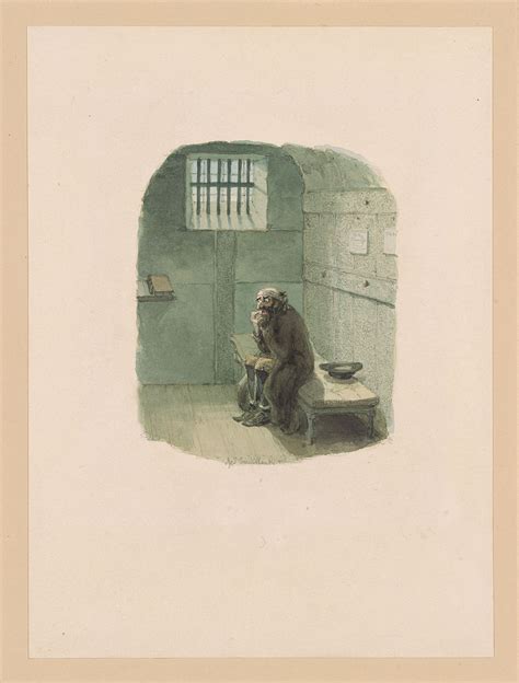 George Cruikshank Fagin In The Condemned Cell Drawings Online The