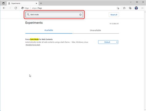 C Mo Activar Y Desactivar El Modo Oscuro En Microsoft Edge