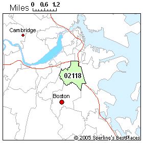 Best Place to Live in Boston (zip 02118), Massachusetts