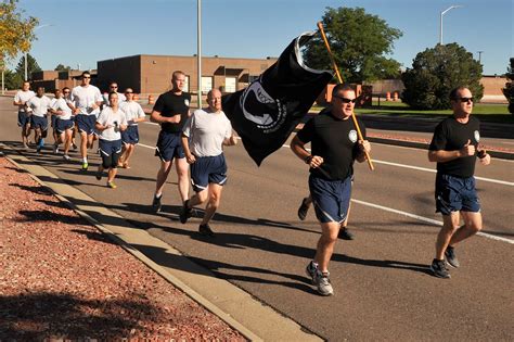 Veteran Former Pow Speaks At Powmia Ceremony Peterson And Schriever