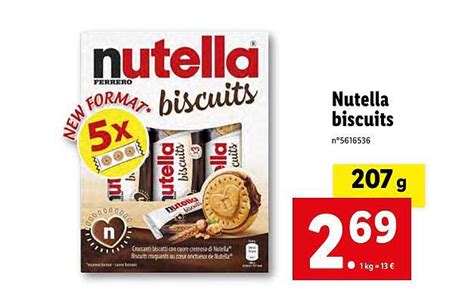 Promo Nutella Biscuits Chez Lidl ICatalogue Fr