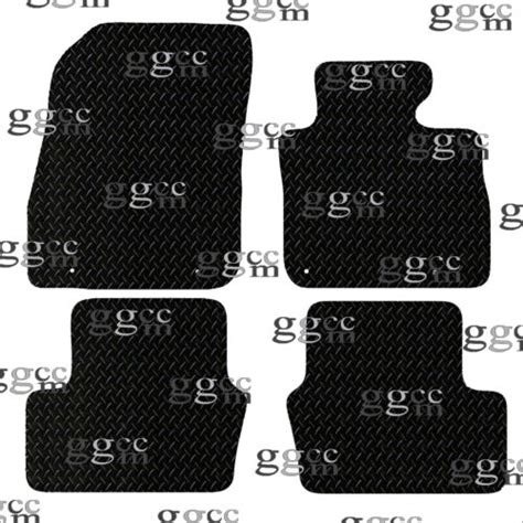 Fits Mazda Cx3 2015 And Onwards Tailored Black Rubber Car Floor Mats 4