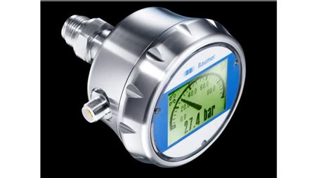 Baumer High Precision Pressure Sensor With Flush Diaphragm And Touch