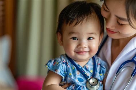 Premium Photo Asian Doctor Using A Stethoscope To Check His Breathing