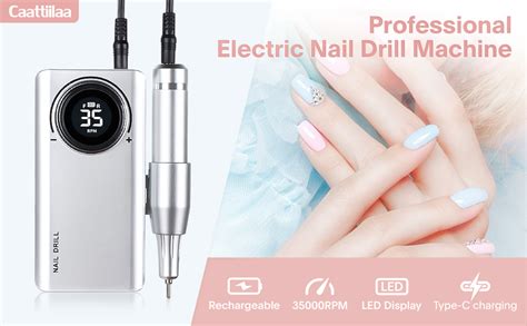 Amazon Professional Electric Nail Drill Machine Portable