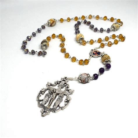 Rosary for the Holy Souls in Purgatory Holy Souls Italian - Etsy ...