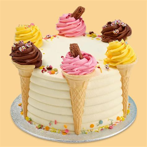 ice cream cone cake 4