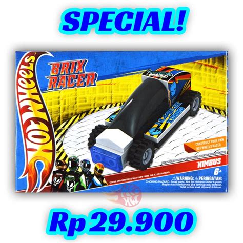 Jual Mantap Nimbus Mini Brix Racer Hot Wheels Emco Hotwheels Hw Lego Brick Trendi Shopee