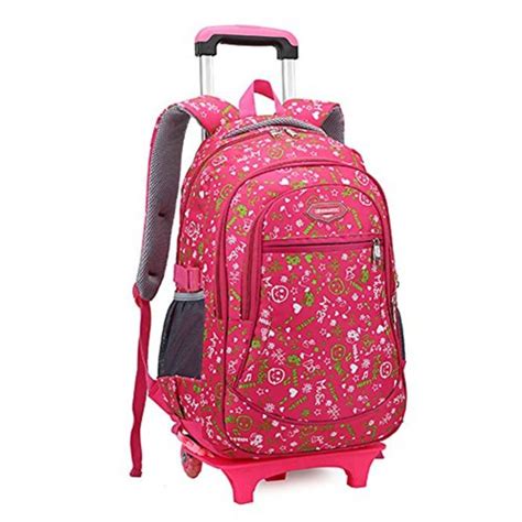 Roller Backpacks Girls Rolling Book Bags A Listly List