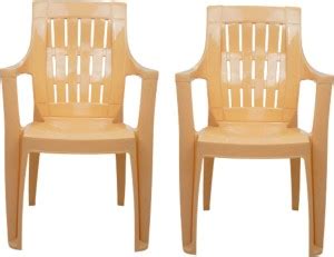 ITALICA Spine Care Plastic Chair Set Glossy Finish Chair For Home