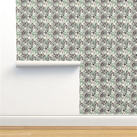 Nude Jungle Wallpaper Spoonflower