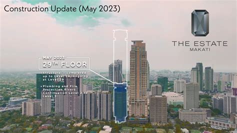 The Estate Makati Construction Update May Youtube