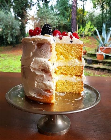 Naked Cake Ai Frutti Di Bosco Mascarpone E Vaniglia