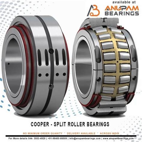 Cooper Split Roller Bearing Bore Size 75mm To 300 Mm At ₹ 7500number